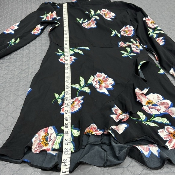 Boohoo 6 Floral Print Ruffled Dress - Picture 13 of 15